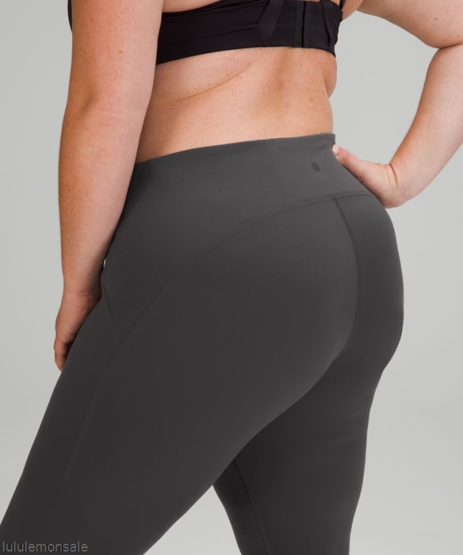 Lululemon Damen DELULU102 | Instill High-rise Tight 25 Graphitgrau